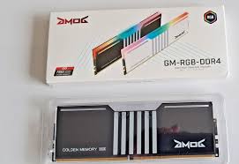 MEMORIA RAM GMOG 16GB 3200MHZ RGB DDR4 DISIPADOR BLACK